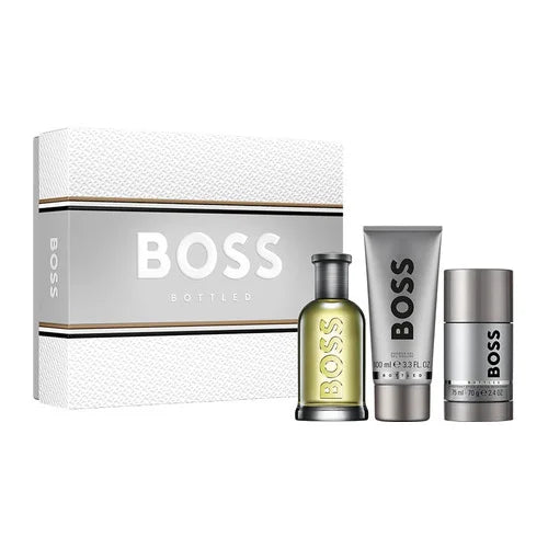 Boss Bottled Eau de Toilette 100ml + Deodorant stick 75ml + Gel douche 100ml Homme