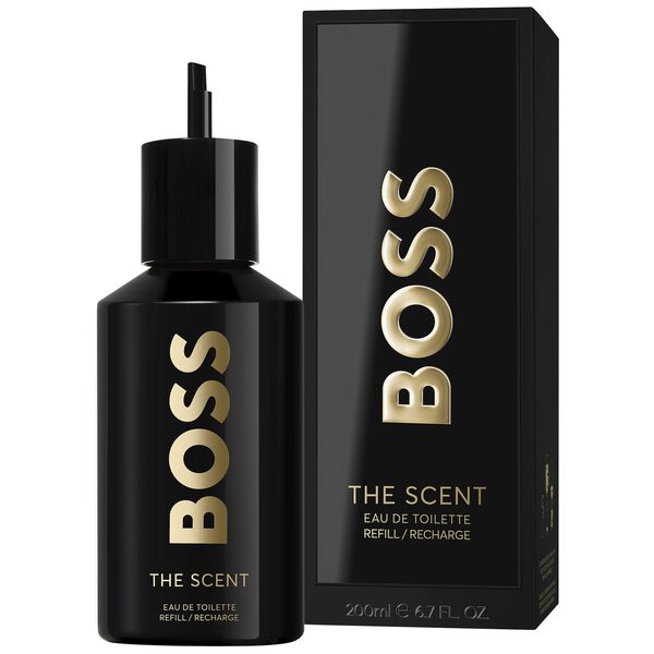 Boss The Scent For Him Eau De Toilette Recharge 200 ml Homme – Élégance Séductrice et Recharge Écoresponsable