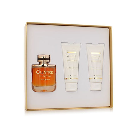 Boucheron Quatre Iconic Eau de Parfum 100ml + Gel douche 100ml + Lait corps 100ml