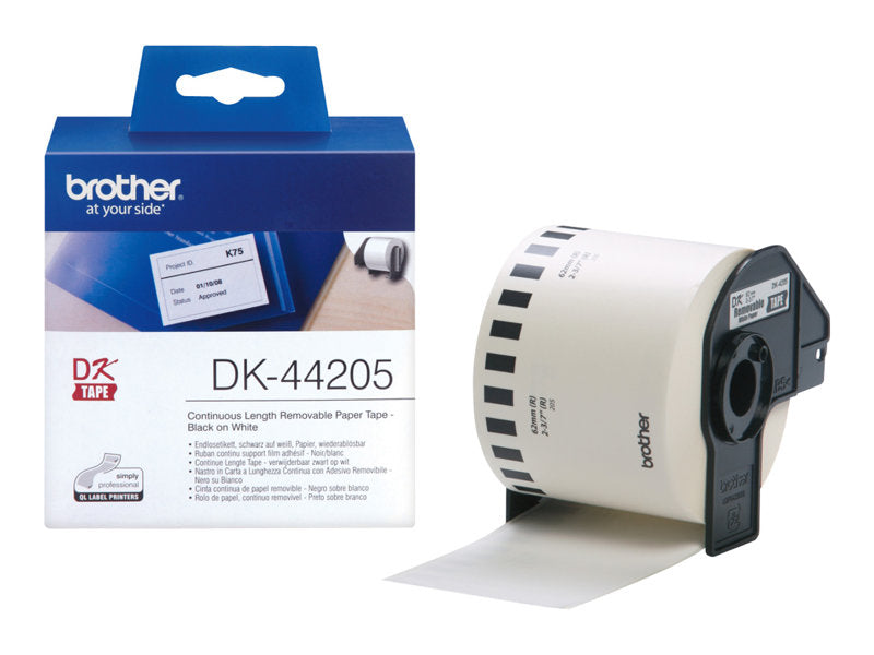 Brother DK44205 - Étiquettes adhésives enlevables - DK44205 Brother