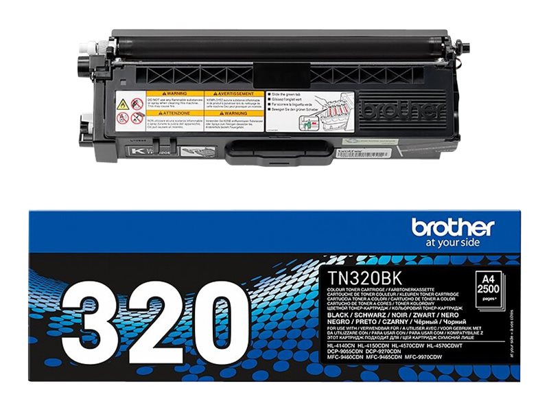Brother TN320BK - Cartouche de toner - TN320BK Brother