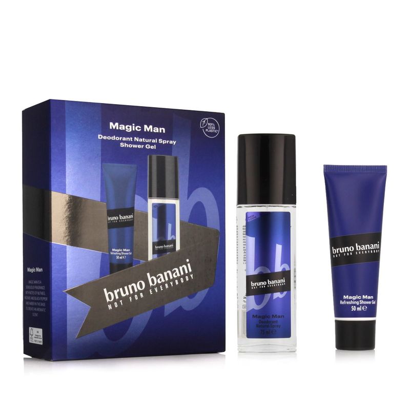 Bruno Banani Magic Man Deodorant en verre 75ml + Gel douche 50ml Homme