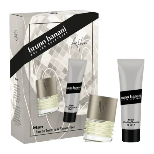 Bruno Banani Man Eau de Toilette 30 ml + Gel Douche 50 ml Homme – Coffret Parfum Masculin | Belladiscount