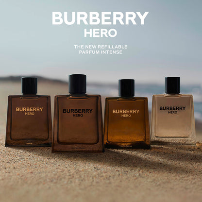Burberry Hero Parfum Intense Recharge 200 ml Homme : la puissance boisée et cuir signée Burberry