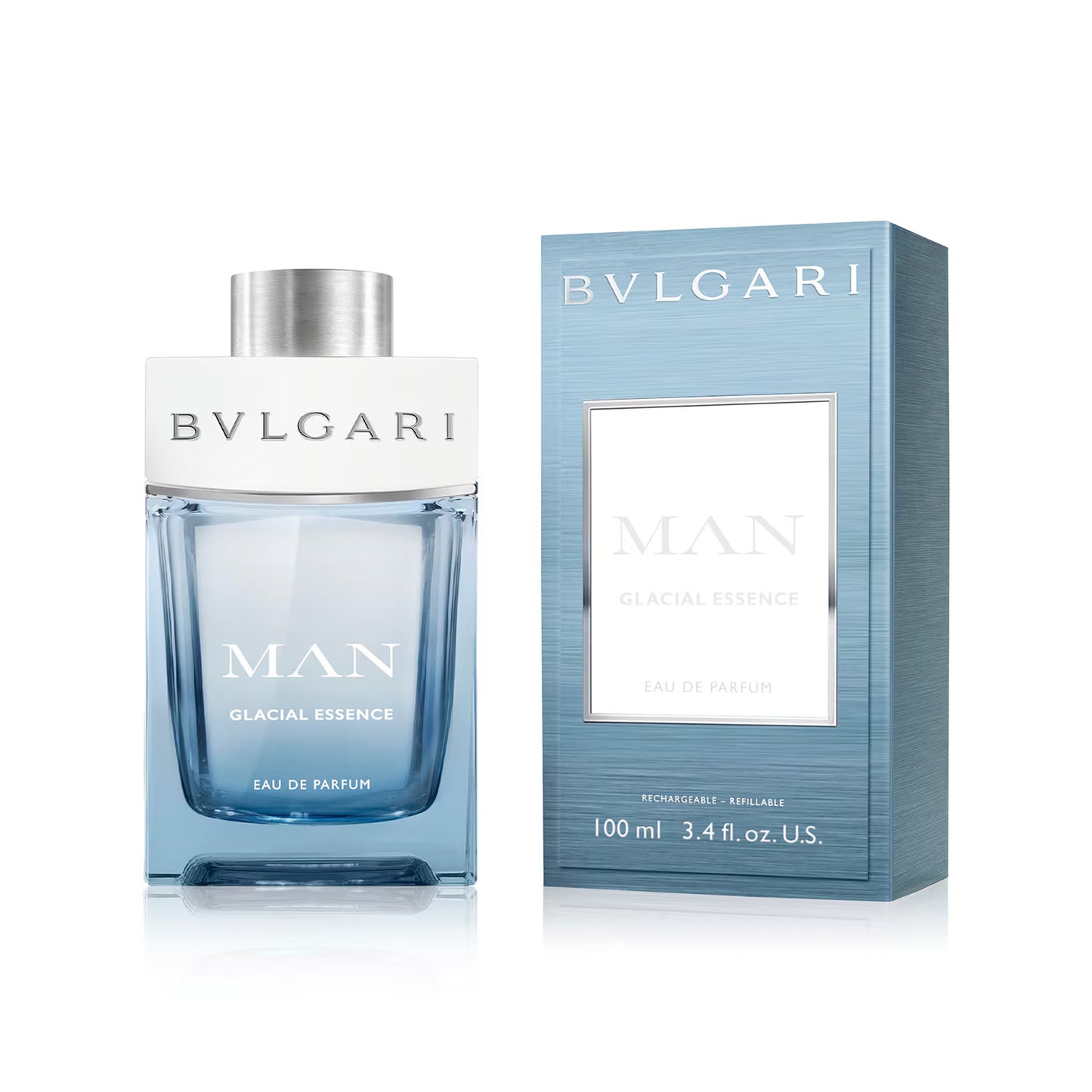 Bvlgari Man Glacial Essence Eau de Parfum Homme 100 ml – Parfum Boisé Frais & Élégant | Belladiscount