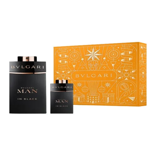 Bvlgari Man In Black Eau de Parfum 100 ml + EDP 15 ml Homme : Le Coffret Masculin Intense et Sophistiqué