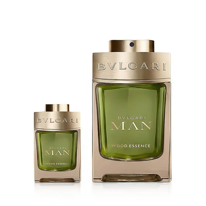 Bvlgari Man Wood Essence Eau de Parfum 100 ml + 15 ml : Coffret Homme Élégant & Naturel