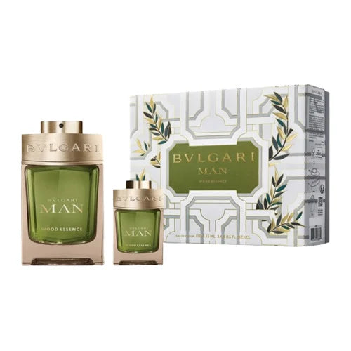 Bvlgari Man Wood Essence Eau de Parfum 100 ml + EDP 15 ml Homme