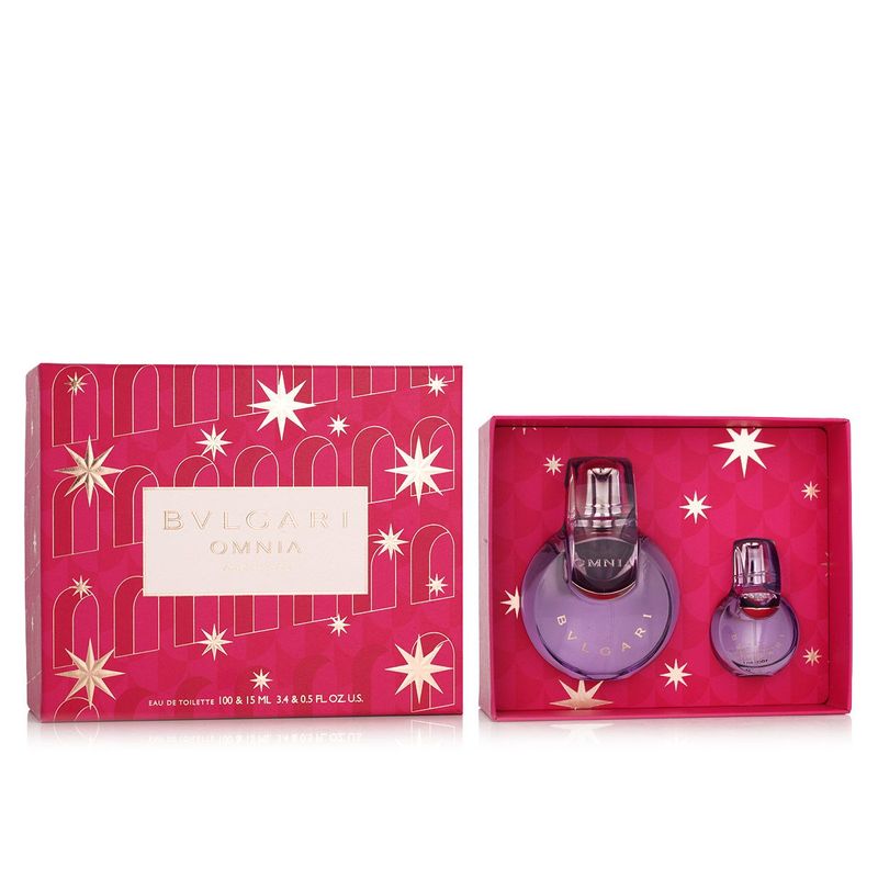 Bvlgari Omnia Amethyste Eau de Toilette 100 ml + Eau de Toilette 15 ml Femme