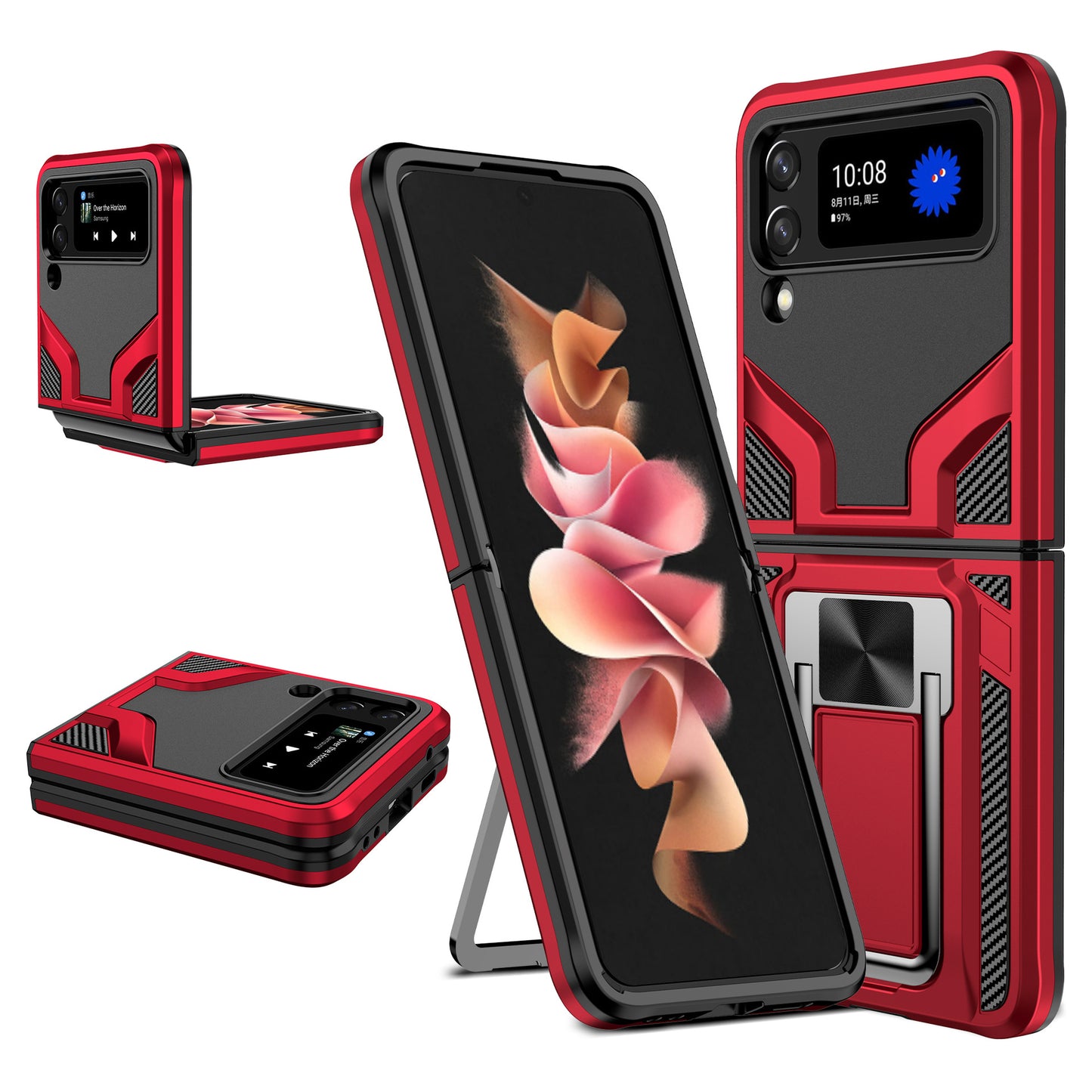 Coque de protection pliable pour Samsung Z Flip3