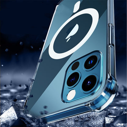 Coque magnétique pour iPhone 12 Pro, étui de protection pour chargeur Magsafe, étui pour chargeur sans fil Mini iPhone 12