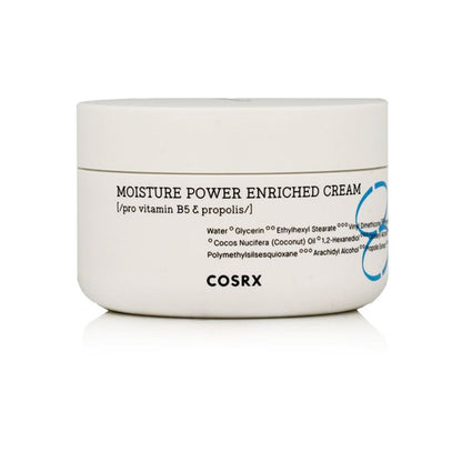 Crema facial enriquecida COSRX Hydrium Moisture Power de 50 ml