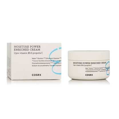 Crema facial enriquecida COSRX Hydrium Moisture Power de 50 ml