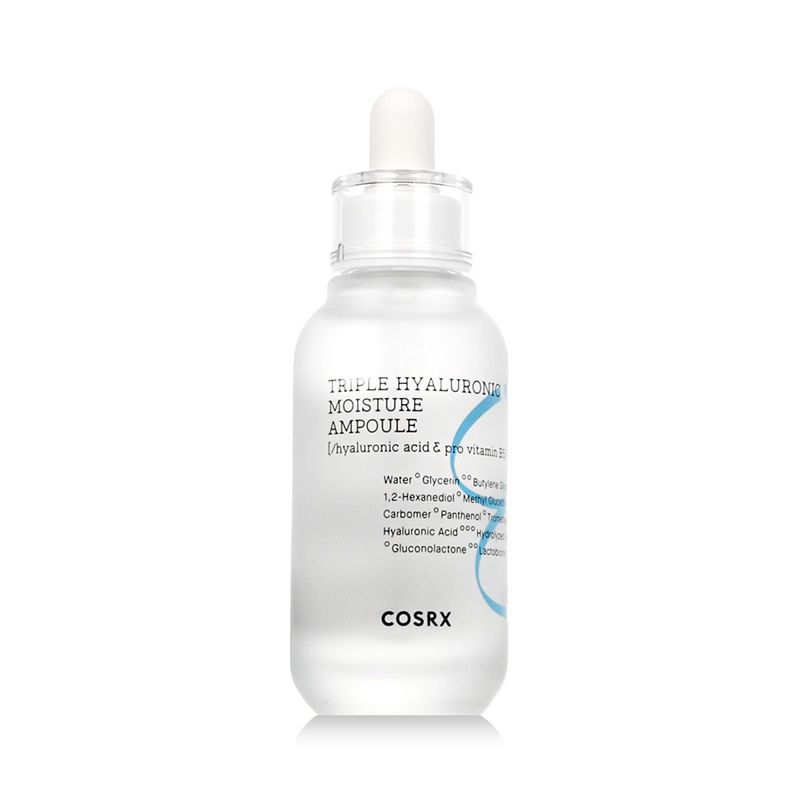 Suero hidratante en ampolla con triple ácido hialurónico Hydrium de COSRX (40 ml)