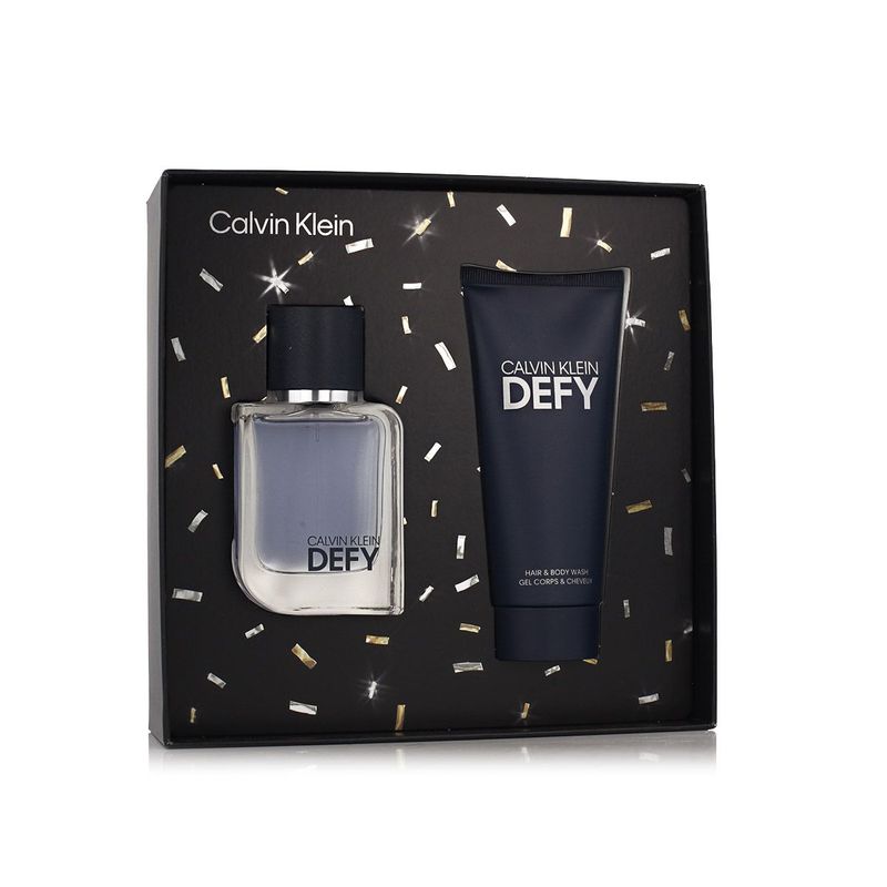 Calvin Klein Defy Eau de Toilette 50 ml + Gel douche 100 ml Homme