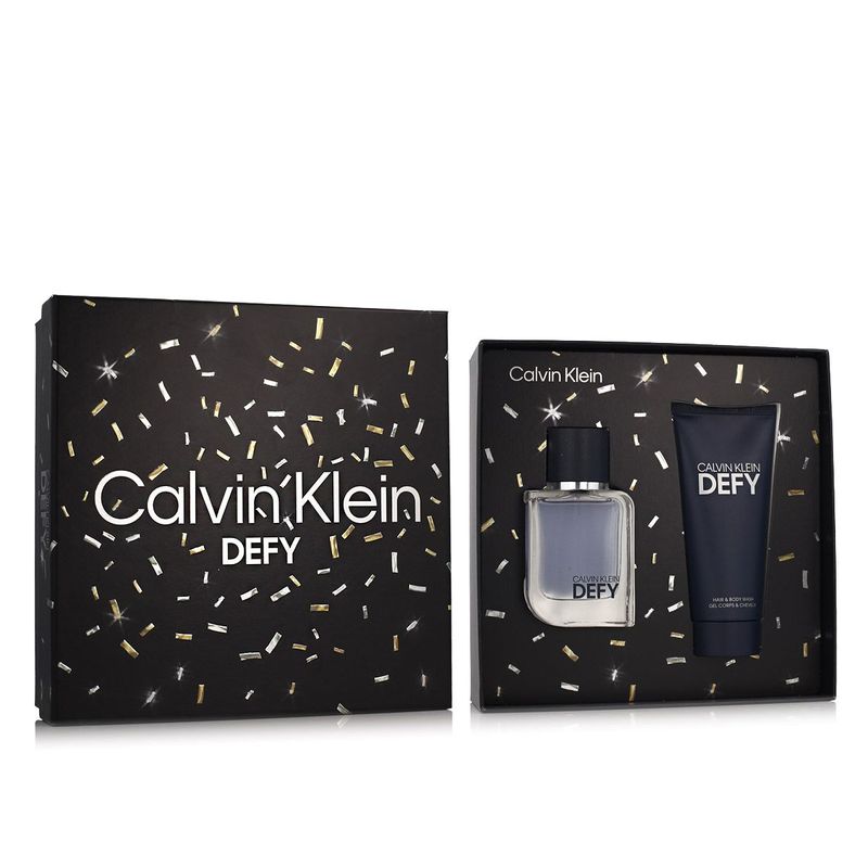 Calvin Klein Defy Eau de Toilette 50 ml + Gel douche 100 ml Homme