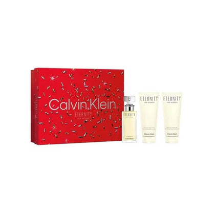 Calvin Klein Eternity Pour Femme EDP 50 ml + Gel Douche 100 ml + Lait Corps 100 ml Calvin Klein
