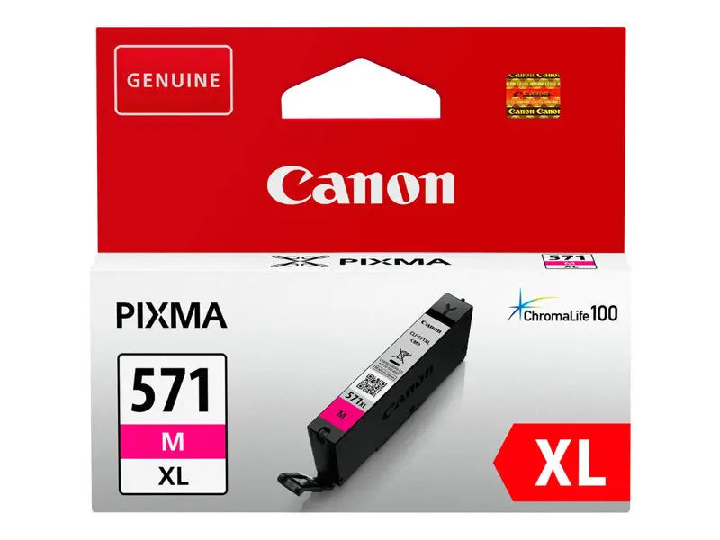 Canon CLI-571M XL - 11 ml - à rendement élevé - magenta - originale - réservoir d'encre - pour PIXMA MG5751, MG5752, MG5753, MG6851, MG6852, MG6853, MG7750, MG7751, MG7752, MG7753 Super Promo PC