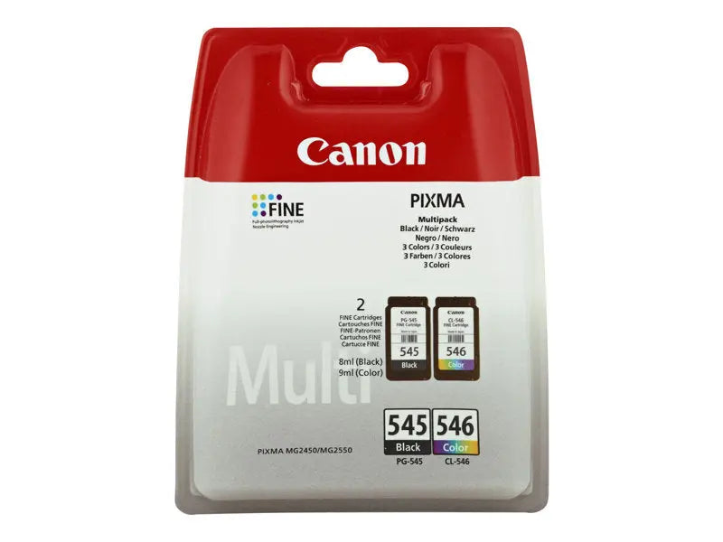 Canon PG-545 / CL-546 Multipack - cartouche d'encre - 8287B005 Canon