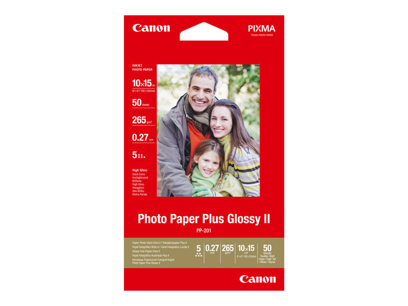 Canon Photo Paper Plus Glossy II PP-201 - papier photo - 2311B003 CANON