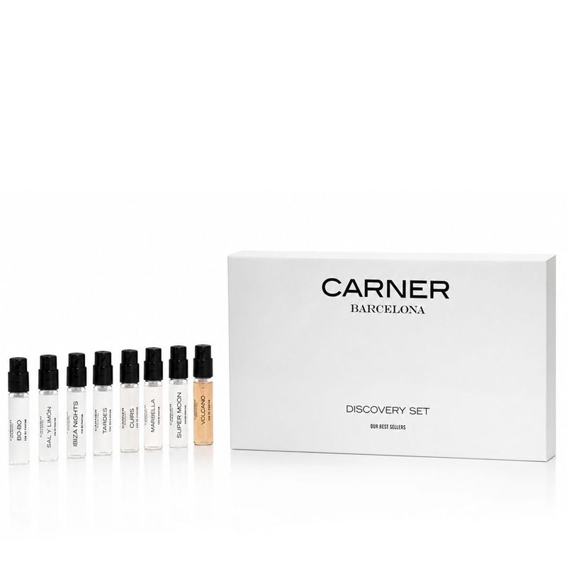 Carner Barcelona Discovery Set Eau de Parfum Unisexe 8 x 1,7 ml