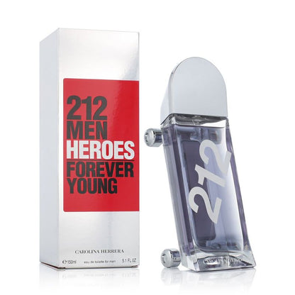 Carolina Herrera 212 Men Heroes Forever Young Eau de Toilette Homme 150 ml