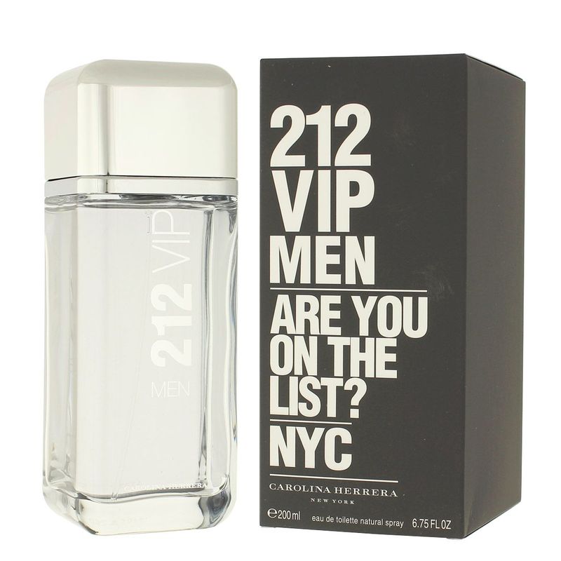 Carolina Herrera 212 VIP Men Eau de Toilette Homme 200 ml – Parfum Masculin Élégant & Festif | Belladiscount