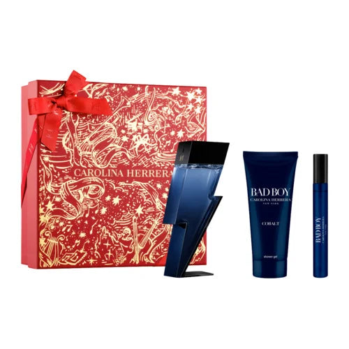 Carolina Herrera Bad Boy Cobalt Eau de Parfum 100ml + EDP 10ml + Gel douche 100ml Homme