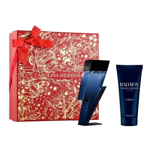Carolina Herrera Bad Boy Cobalt Eau de Parfum Électrique 100ml + Gel douche 100ml Homme