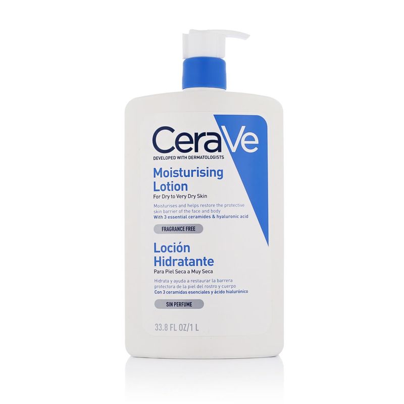CeraVe Loción Hidratante Rostro y Cuerpo Loción Hidratante 1000ml