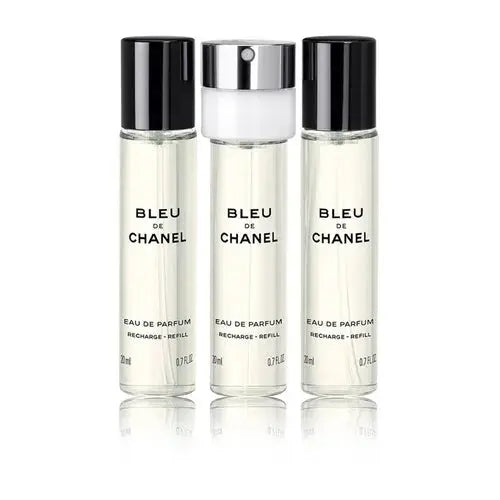 Chanel Bleu de Chanel Eau De Parfum Recharge avec Spray 20 ml + Recharge 2 x 20 ml M Chanel
