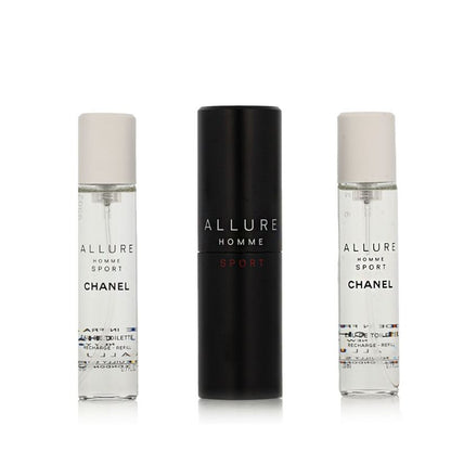 Chanel Allure Homme Sport Eau De Toilette 3x20ml Recargable