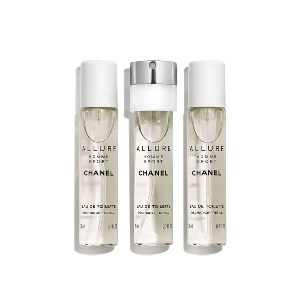 Chanel Allure Homme Sport Eau de Toilette Recharge 3 x 20 ml
