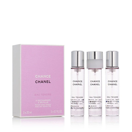 Chanel Chance Eau Tendre Eau de Toilette Recharge 3 x 20 ml