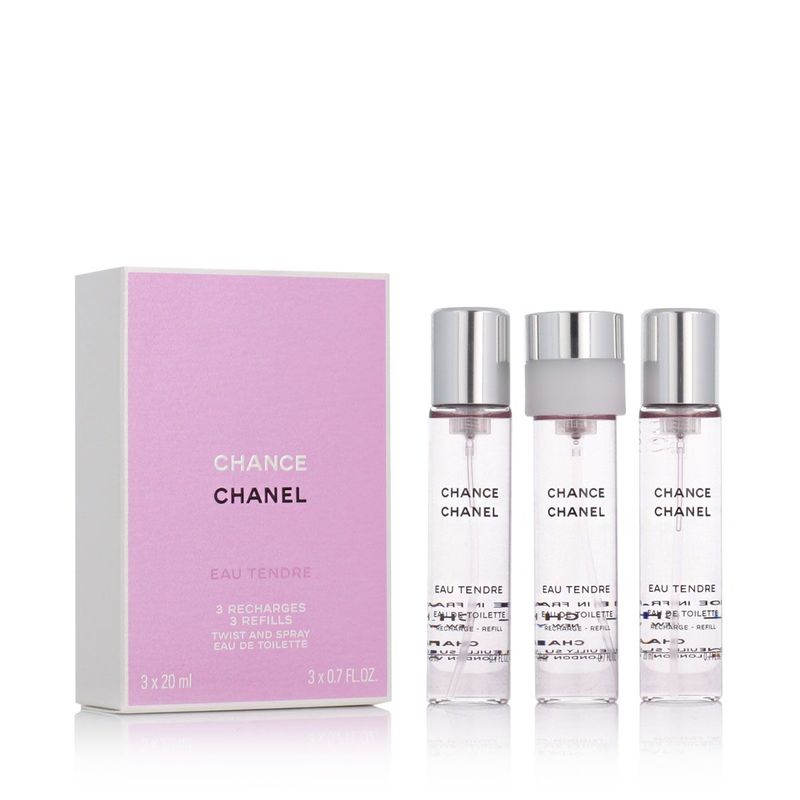 Chanel Chance Eau Tendre Eau de Toilette Recharge 3 x 20ml Femme