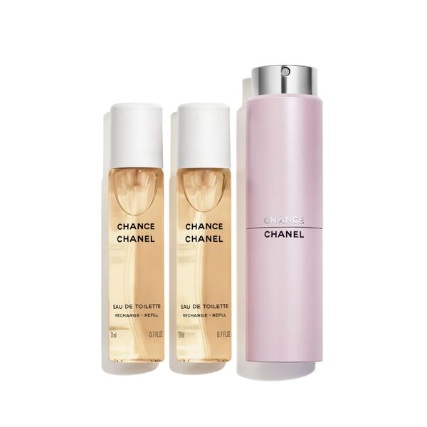 Chanel Chance Eau de Toilette Femme Rechargeable 3 x 20 ml