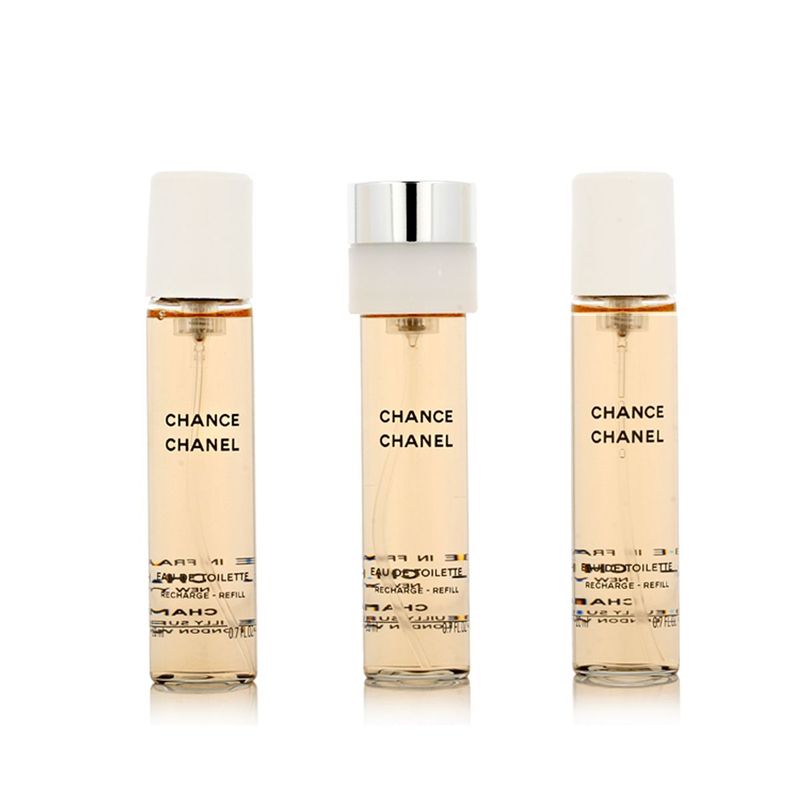 Chanel Chance Eau de Toilette Recharge 2 x 20 ml + EDT 20 ml Femme