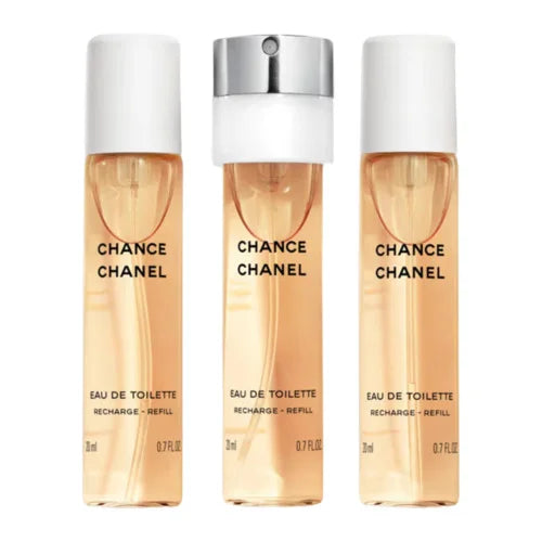 Chanel Chance Eau de Toilette Recharge 3 x 20 ml Femme