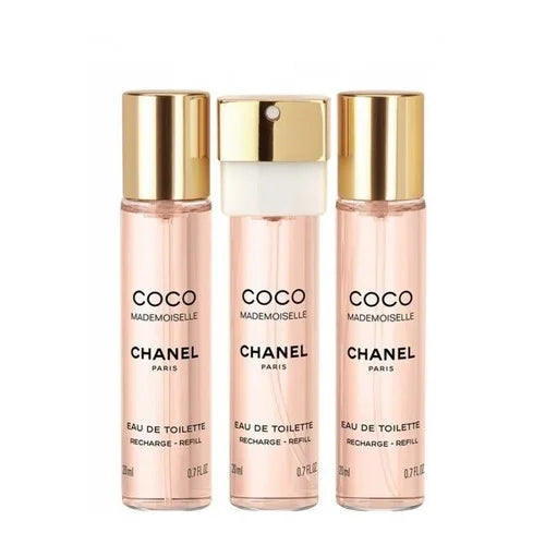 Chanel Coco Mademoiselle Eau de Toilette Recharge 3 x 20 ml