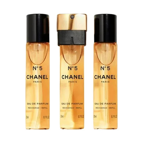 Chanel No.5 Eau de Parfum Recharge 3 x 20 ml Femme