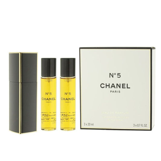 Chanel No 5 Eau de Parfum Rechargeable 3 x 20 ml Femme