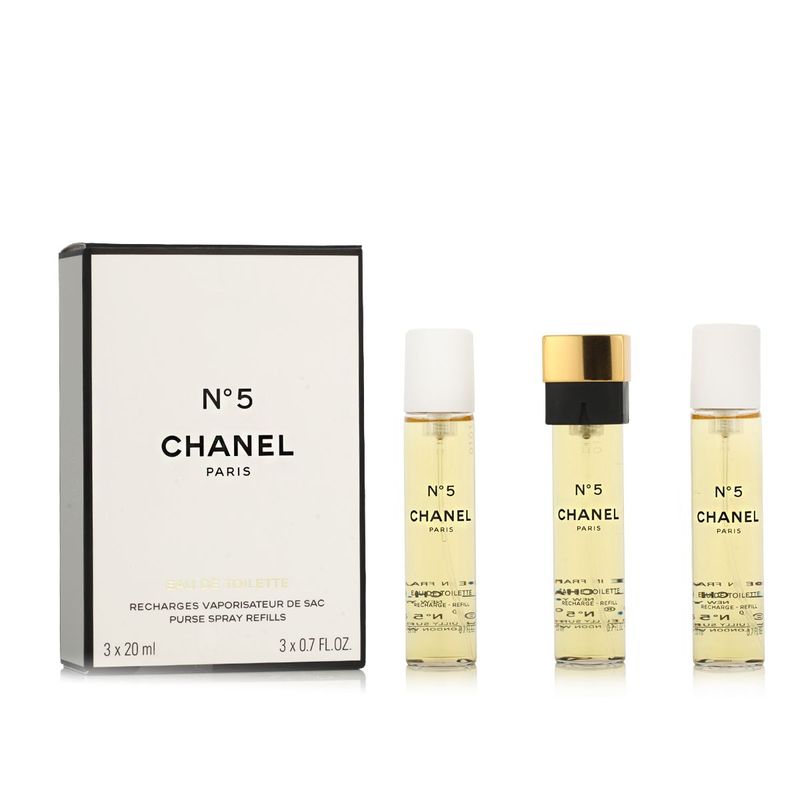 Chanel No 5 Eau de Toilette 3 x 20 ml Recharge
