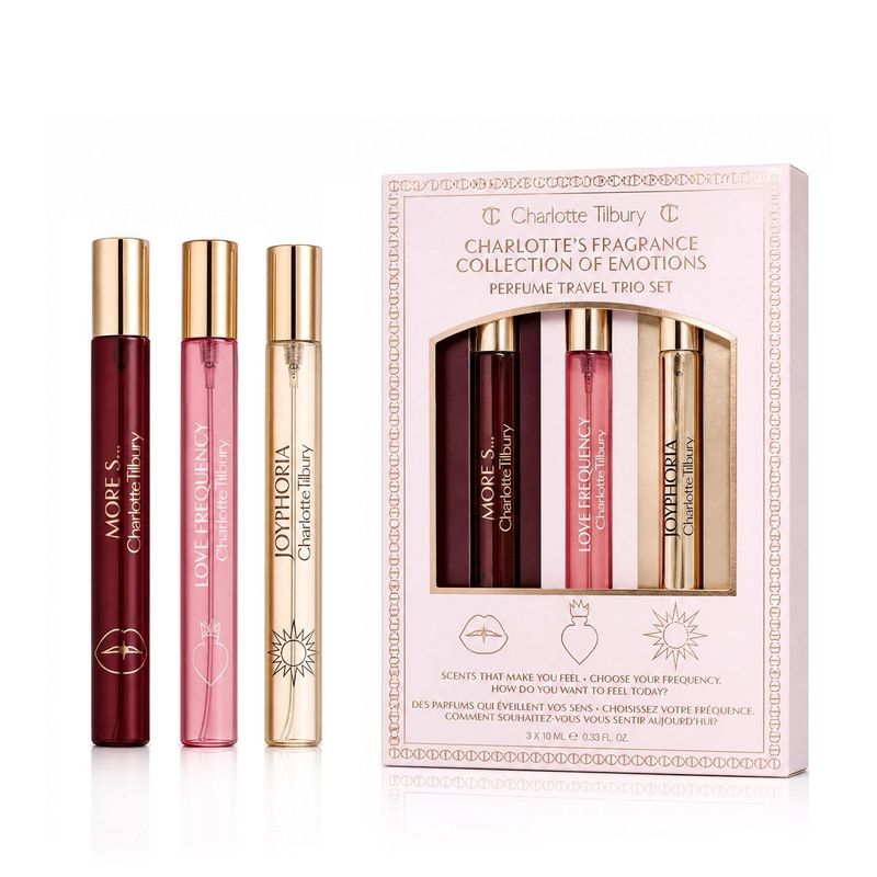 Charlotte Tilbury Set of Miniatures Eau de Parfum 3 × 10 ml Unisexe