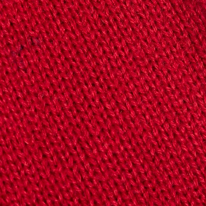 Chicco Pulls de Noël en maille pour garçons et filles, rouge (taille 3), 12 mois