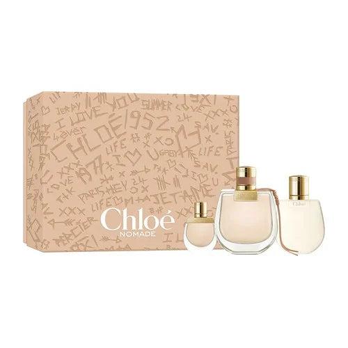 Chloé Nomade Coffret Eau de Parfum 75 ml + EDP 5 ml + Lait Corps 100 ml Femme
