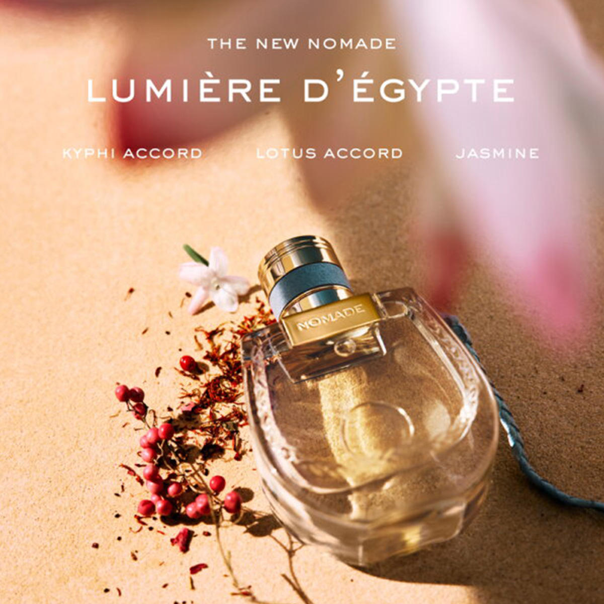 Chloé Nomade Lumière d'Égypte Eau de Parfum Femme 75 ml : L'Évasion Solaire et Raffinée