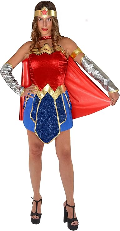 Ciao Costume original Wonder Woman de DC Comics pour femme (taille S)