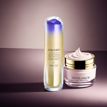 Shiseido Vital Perfection Concentré Nuit Eclat Contours Redéfinis 80 ml