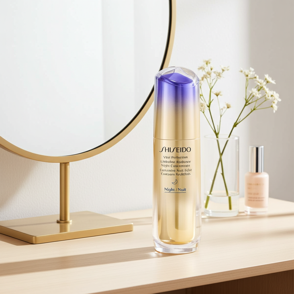 Shiseido Vital Perfection Concentré Nuit Eclat Contours Redéfinis 80 ml