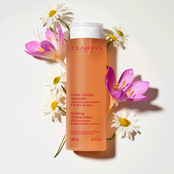 Clarins Lotion Tonique Apaisante Aux Extraits de Camomille & Fleur de Safran 200ml